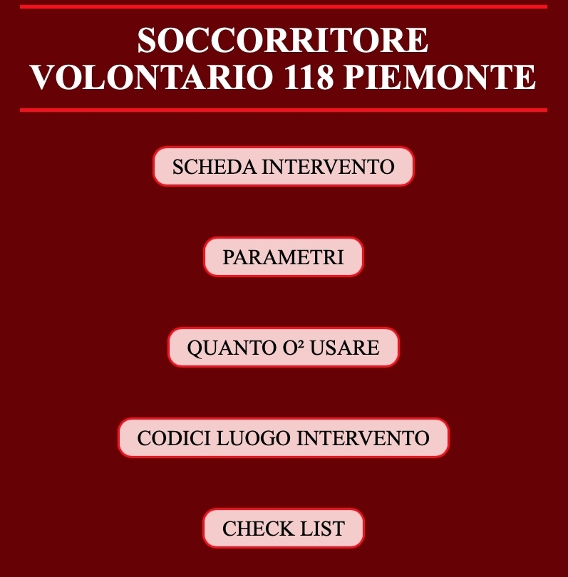 NEWS - NUOVO SITO PER SOCCORRITORI 118 - CROCE ROSSA AIRASCA